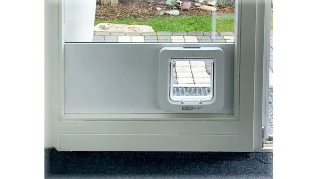 Aluminium-Wärmepaneel für Katzenklappen