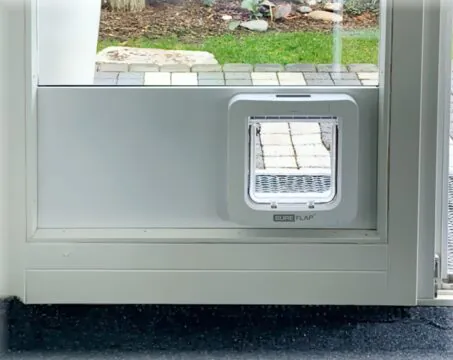 Aluminium-Wärmepaneel für Katzenklappen