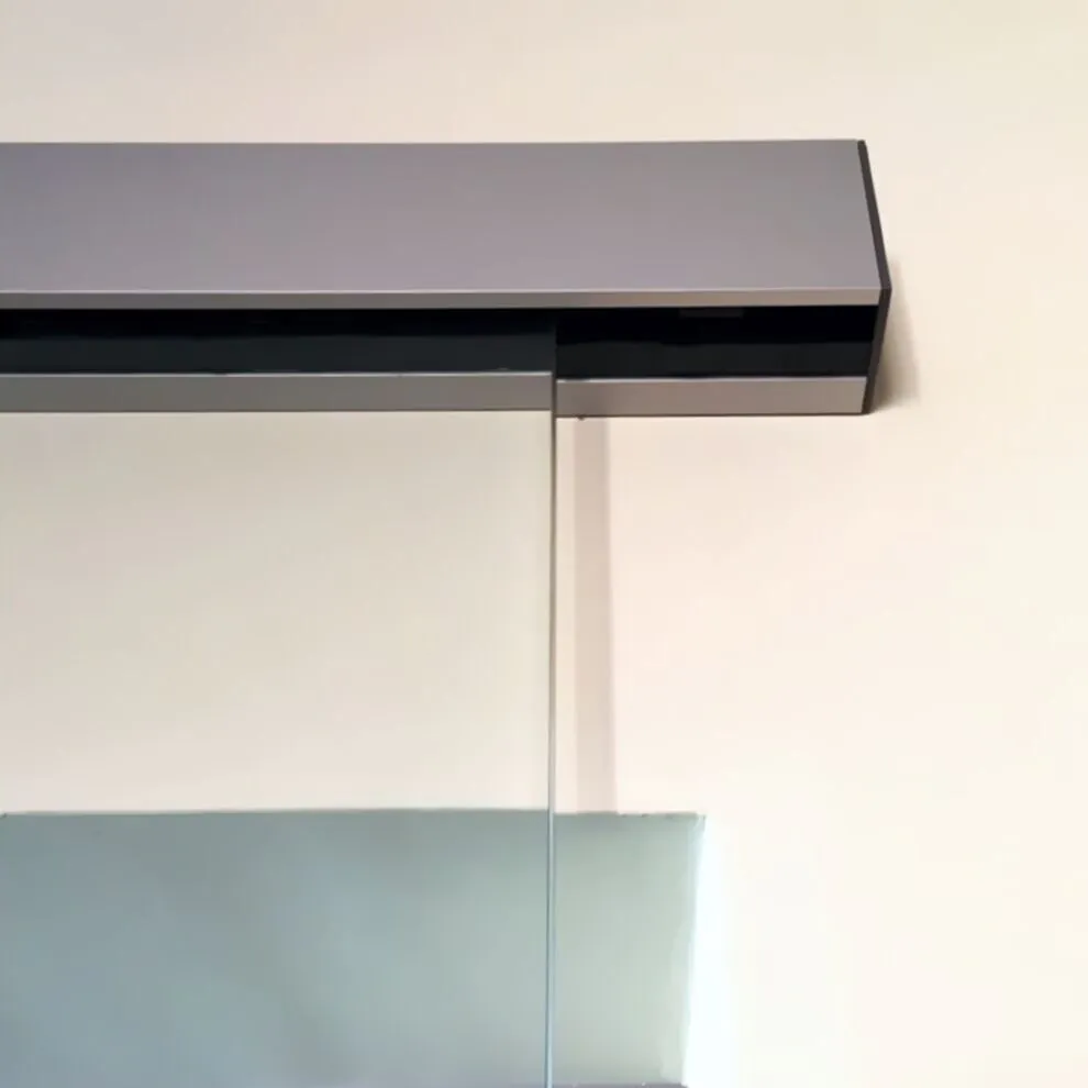 Schiebetüraufhängung für Glastür