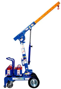 Unser neuer Mitarbeiter - Mini-Glaskran