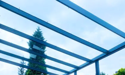 Glasvordach Firma GLAS VOIT GmbH