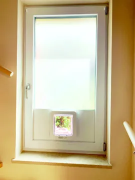 Katzenklappe Einbauelement