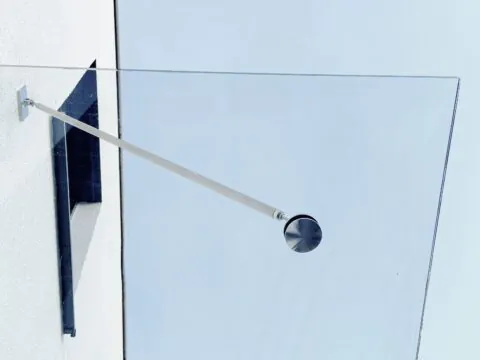 Punkthalter Glasvordach GLAS VOIT GmbH