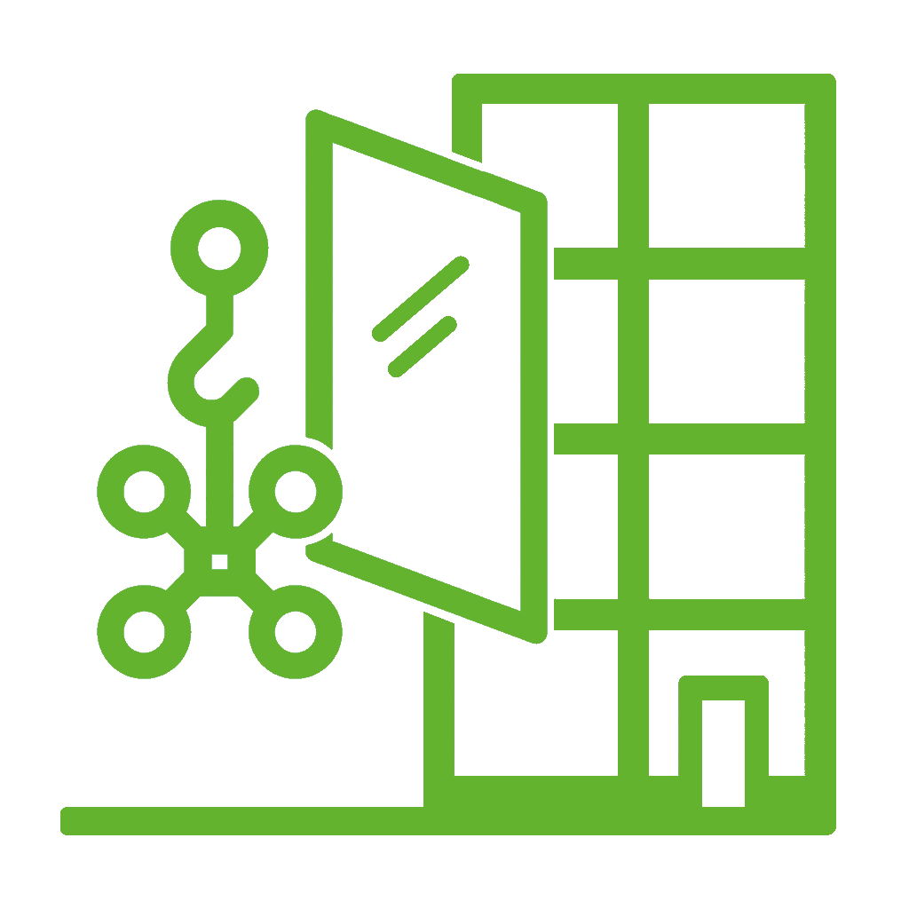 Icon Spezialverglasung an der Fassade