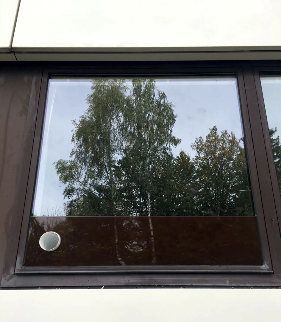 Klimaanschluss von außen